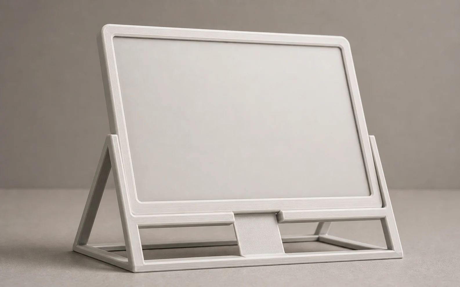 Paperboard 三件式 3D 打印外壳组装产品渲染