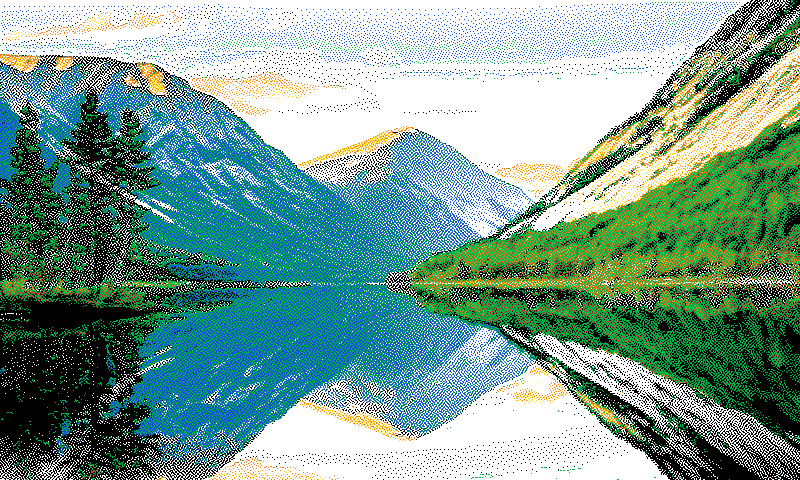 Paperboard Photo 全屏七色风景渲染